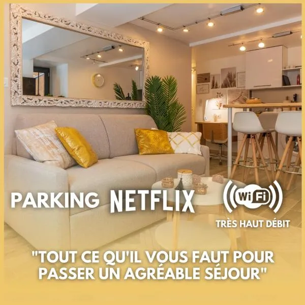 6Personne,10mn de disney,30mn de paris,parking，位于布西圣乔治的酒店