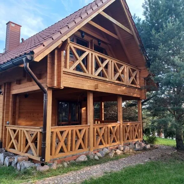 Domki Mazury MAX，位于Rybical的酒店