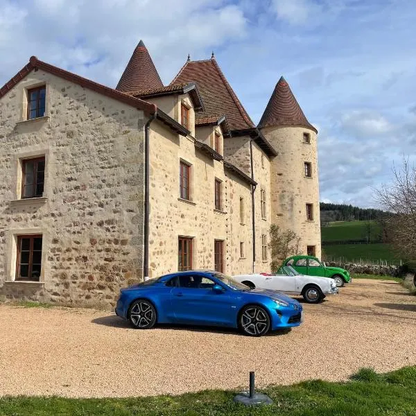 Château de GRANDVAUX，位于Varennes-sous-Dun的酒店