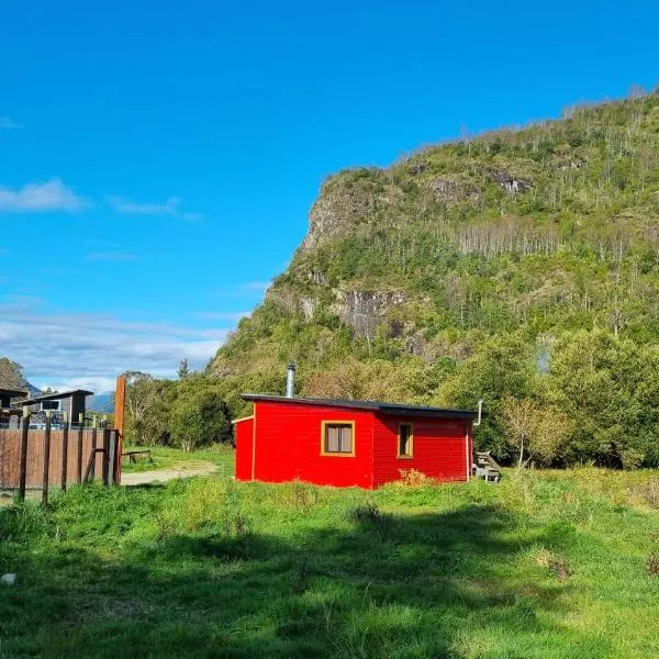 Tiny Cabaña para 2 personas en Llifén，位于llifen的酒店