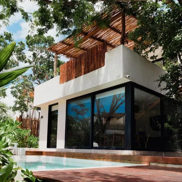 Deluxe Tulum Villa KIIN，位于图卢姆的酒店