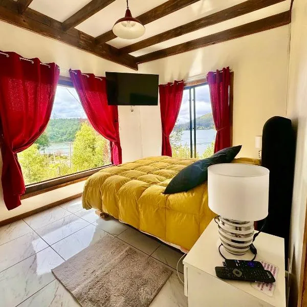 Cabaña nueva con vista al rio，位于瓦尔迪维亚的酒店