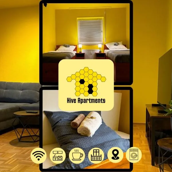 Hive - 3 ZW in Ansbach inkl TV und große Balkon，位于安斯巴赫的酒店