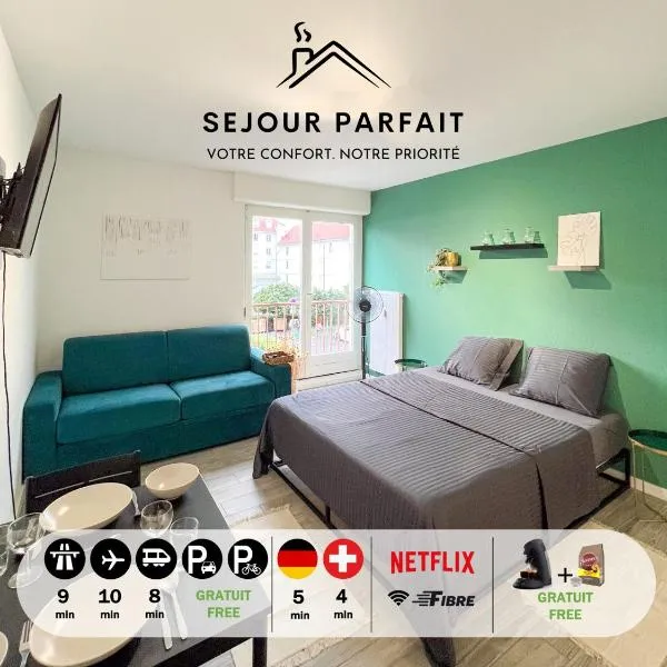 Studio Le Maréchal - Près frontière et Netflix，位于于南格的酒店