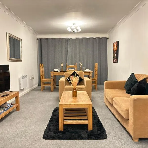 Stunning apartment in Reading near City Centre & Train Station，位于亨利昂泰晤士的酒店