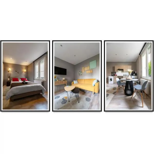 Le Vizier - Appartement design avec parking en centre ville，位于维希的酒店