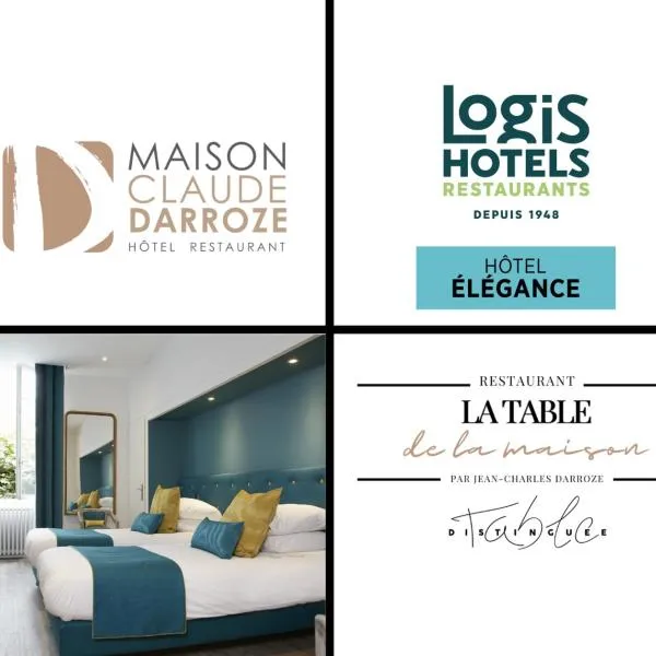 Logis Hôtel - Restaurant Maison Claude Darroze，位于朗贡的酒店