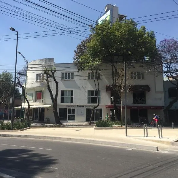 Casa Corp Boutique Suites in Condesa,位于墨西哥城的酒店