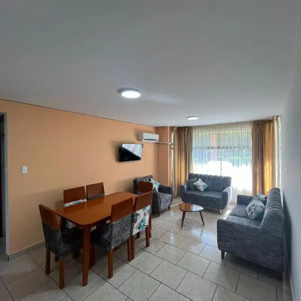 Departamento Confort y Seguridad en Exclusiva Zona de Piura, Frente a Parque y Cerca de Todo，位于皮乌拉的酒店