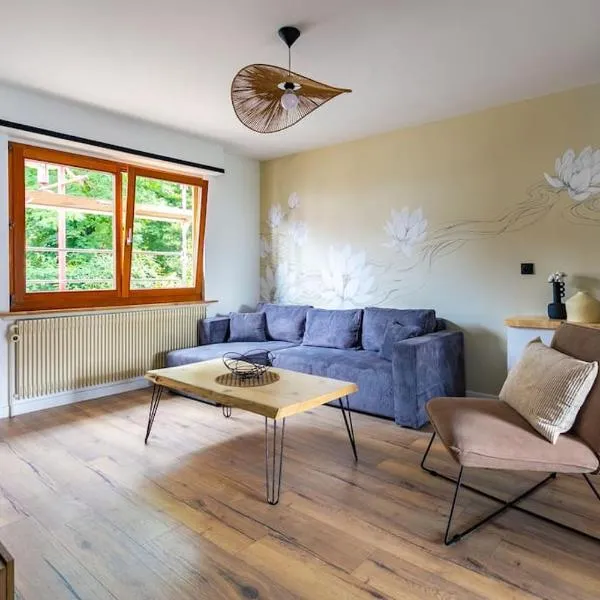 Superbe appartement, terrasse et parking privatif，位于希尔蒂盖姆的酒店