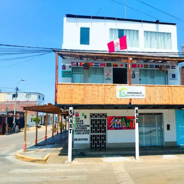 hospedaje welcom paracas，位于皮斯科的酒店