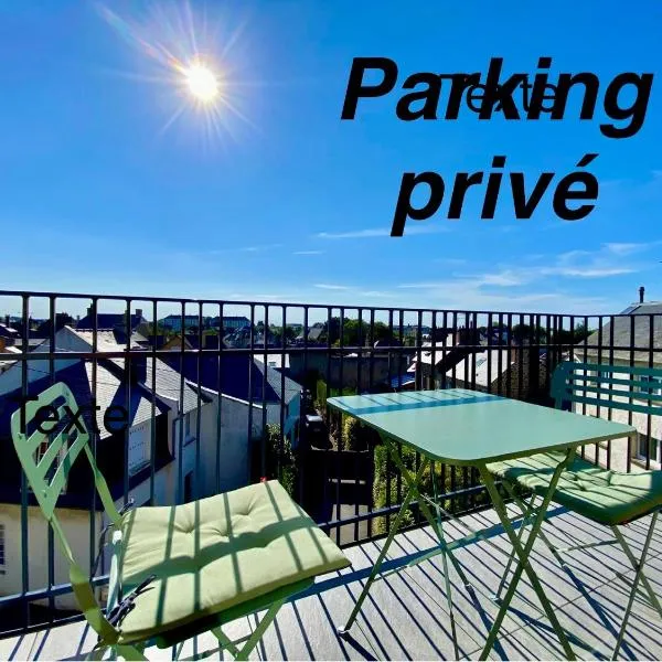 Le palatin PARKING privé tout inclus，位于迪纳尔的酒店