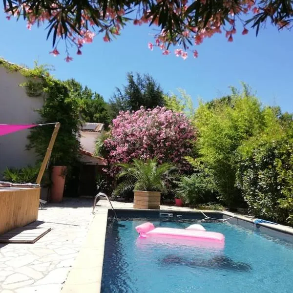La VILLA GRIMAUDE，位于Jacou的酒店