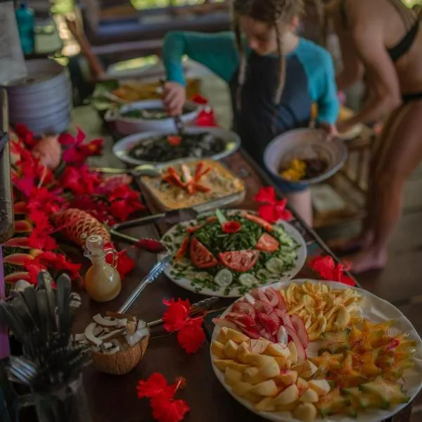 Dolphin Quest Jungle Lodge，位于Piedras Blancas的酒店