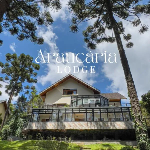 Araucária Lodge - 800 metros do Capivari，位于坎波斯杜若尔当的酒店