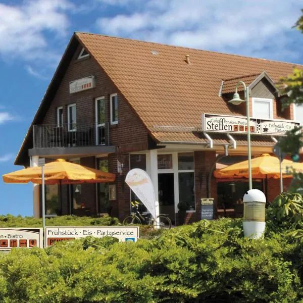 Café Pension Steffen，位于Sanitz的酒店