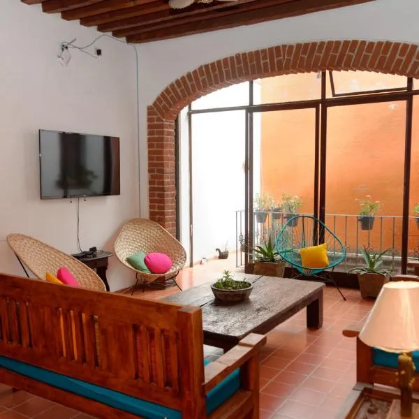 Casa MORELOS Morelia Mich Centro historico，位于莫雷利亚的酒店