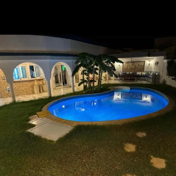 Charmante villa au deux oueds hammamet，位于纳布勒的酒店