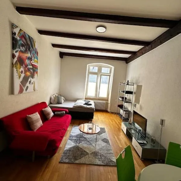 Zentral und komfortabel an der Kathedrale，位于弗里堡的酒店