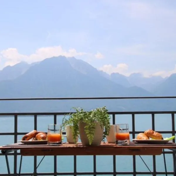 Luxury Apartment Montreux，位于Veytaux的酒店
