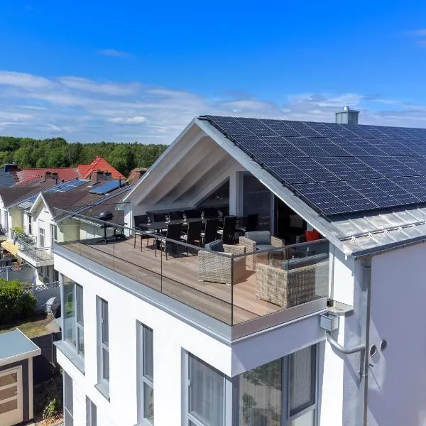 Penthouse Insel Usedom mit Sauna，位于科瑟罗的酒店