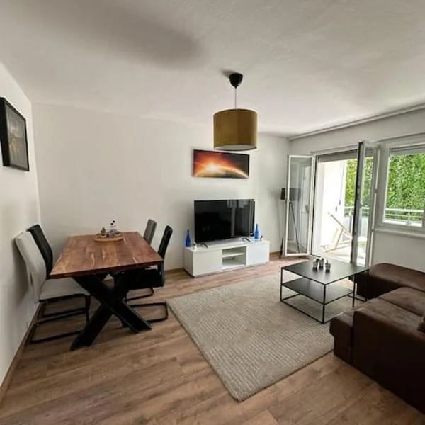 Neues Apartment in Stuttgart，位于Hoffeld的酒店