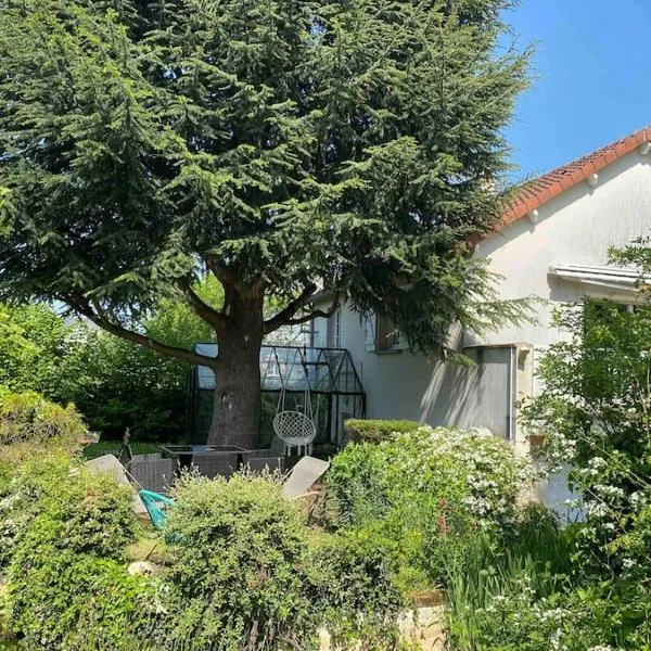 Pleasant house countryside - quiet 1h from Paris，位于Églancourt的酒店