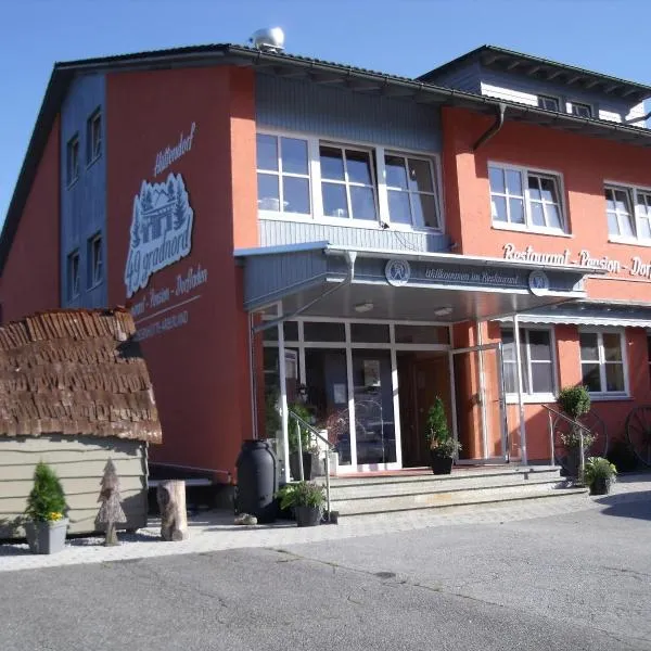 Pension Hüttendorf 49 gradnord，位于拉姆的酒店