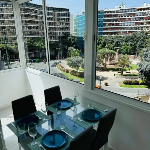 Vistas Plaza España centro ciudad Las Palmas，位于大加那利岛拉斯帕尔马斯的酒店