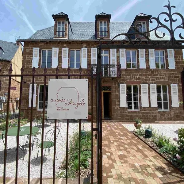 Hôtel Restaurant Auprès d'Angèle，位于Marcillac-Vallon的酒店