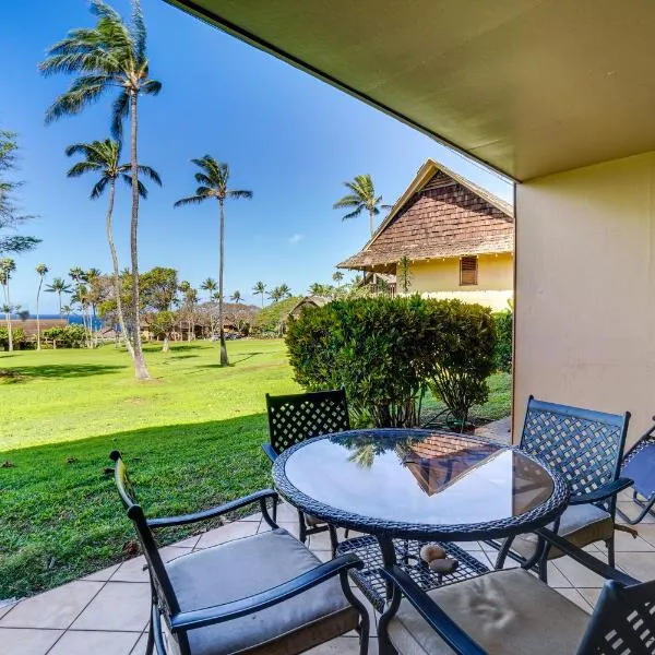 Walk to Beach Ocean-View Maunaloa Studio，位于蒙内罗亚的酒店