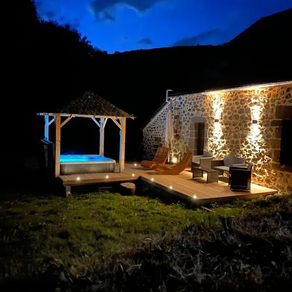 La maison des volcans Cantal，位于Saint-Bonnet-de-Condat的酒店