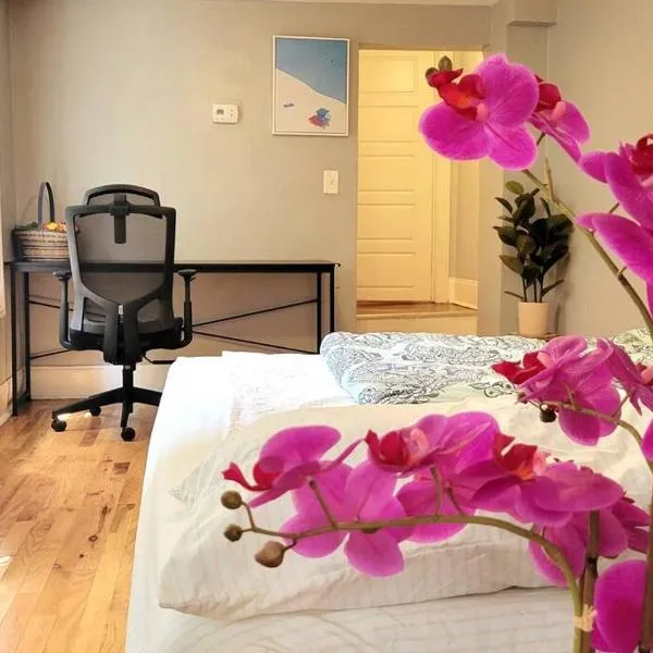 Entire House King Bed near Downtown Free Parking，位于巴尔的摩的酒店