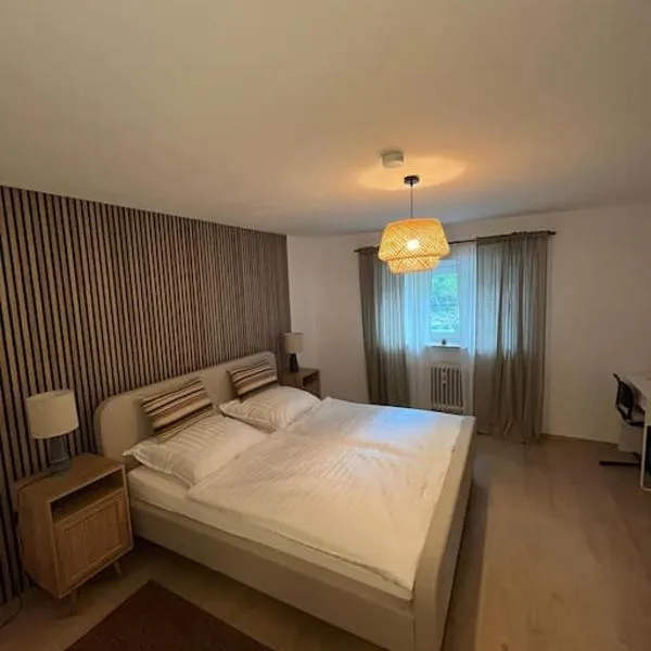 Schöne Wohnung Rheinstetten Forchheim Nähe MesseKA，位于赖因斯特滕的酒店