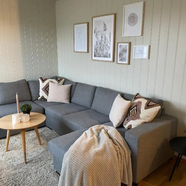 Homey appartment with sea view，位于特罗姆瑟的酒店