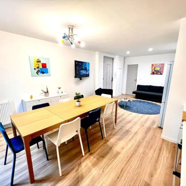 Le LEGO, 3 chambres, 8 personnes et parking, centre，位于格勒诺布尔的酒店