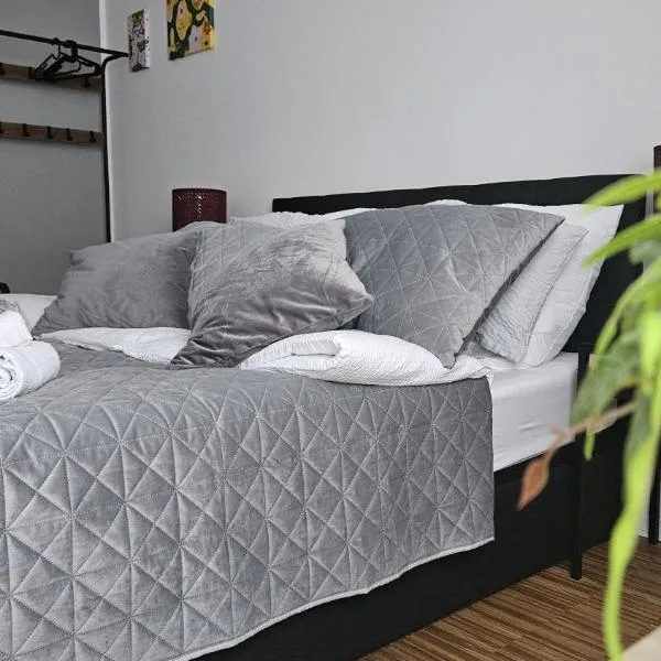 80 m2 moderne und zentrale Wohnung in Hannover mit eigenem Parkplatz，位于汉诺威的酒店