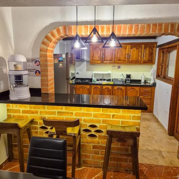 Apartahotel saquenzipá，位于莱瓦镇的酒店
