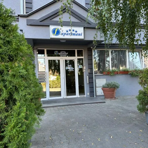 F Apartmani Kragujevac - Luxuary Business Suites，位于克拉古耶瓦茨的酒店