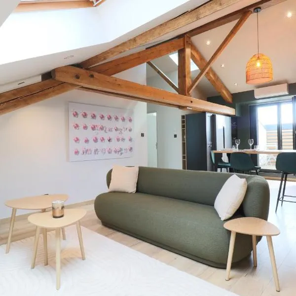 Superbe appartement 2 chambres proche Nancy Thermal，位于拉肖的酒店