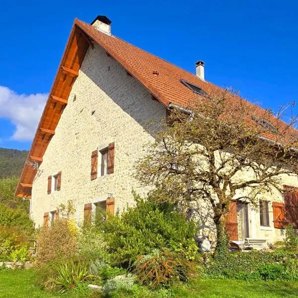 La terrasse du Colombier，位于Lompnieu的酒店
