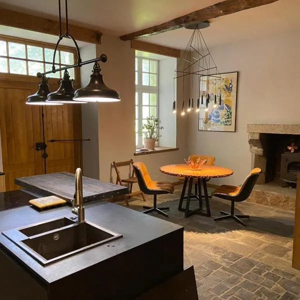 Garden Cottage Kervolongar，位于Garlan的酒店