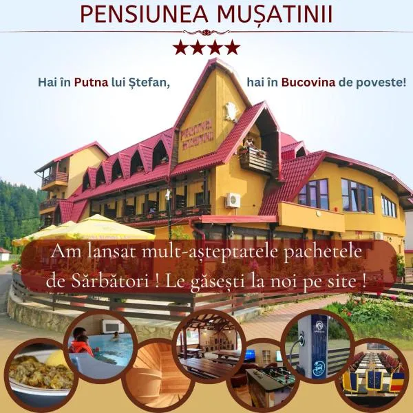 Pensiunea Mușatinii，位于苏恰维塔的酒店