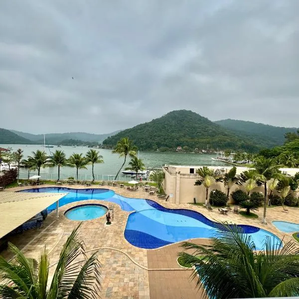 Quarto Hotel Porto Marina Mont Blanc Resort - Mangaratiba - Itacuruça Rj，位于伊塔库鲁的酒店