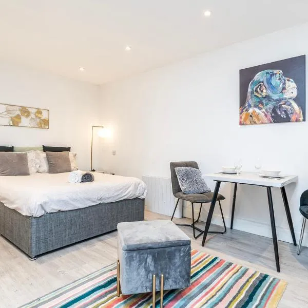 Cosy 1 Bedroom Studio walking distance to mall with parking available，位于Golders Green的酒店