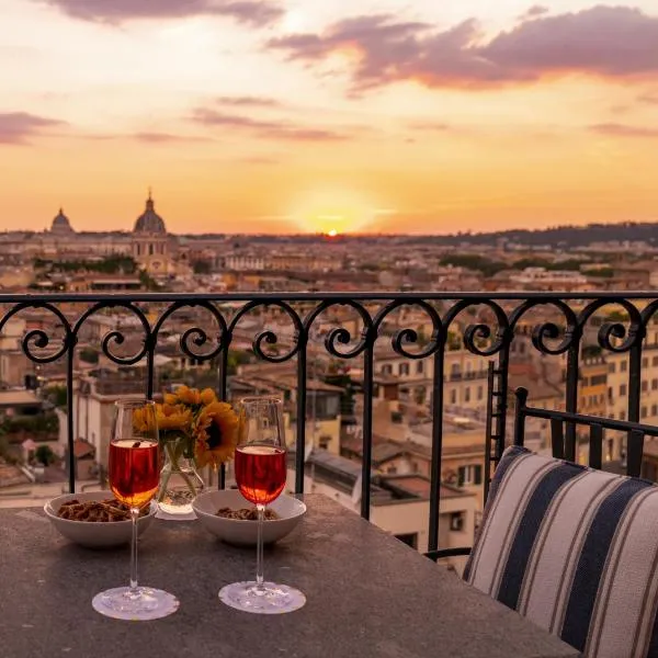 斯卡利纳塔斯帕格纳酒店，位于罗马的酒店