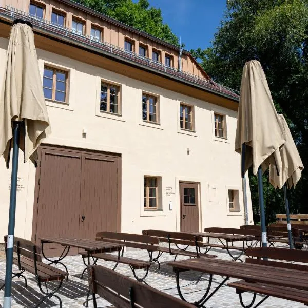 Zimmer An der Wasserburg，位于Thallwitz的酒店