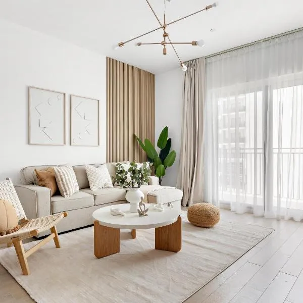 Serene Canal View 1BR at Yas Island，位于Yas Island的酒店
