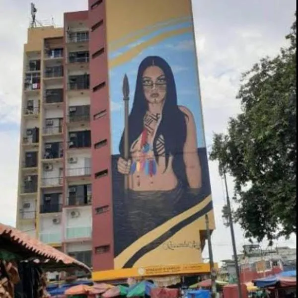 Suíte com a melhor vista de Manaus，位于马瑙斯的酒店