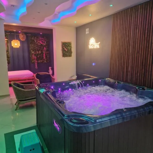 Suite Tropicale avec jacuzzi YaoSpa60，位于Laigneville的酒店